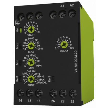 V4IM100AL20P 24-240V MON relay. Current (AC and / or AC / DC)