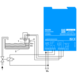 NS20K - Relais de niveau - V229001 | DACPOL Pologne