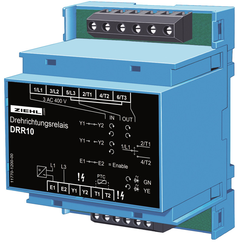 DRR10 - Phase-Sequence Relay - P222546 | DACPOL Poland
