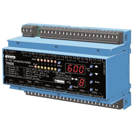 TR600-ANALOG - Pt 100 Температурно реле - T224360 | DACPOL Полша