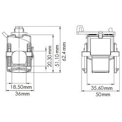 KBR18S - Áramtranszformátor - S225770 | DACPOL Lengyelország
