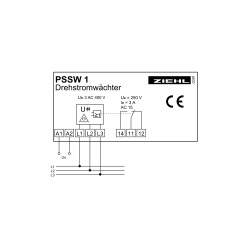 PSSW1-AC400V - Монитор за 3 фази - P222526 | DACPOL Полша