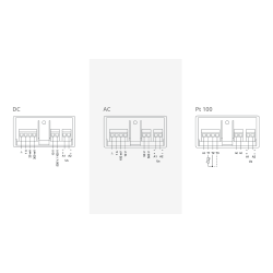 MINIPAN300-PT100 - Universal Digital Panel Meter - D440340 | DACPOL Poland
