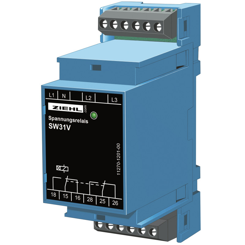 SW31V - Relais de tension pour réseaux triphasés - S222281