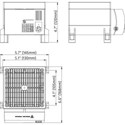 ЦС 030 - Грејач са вентилатором за командни орман - 03060.0-01 | ДАЦПОЛ Пољска