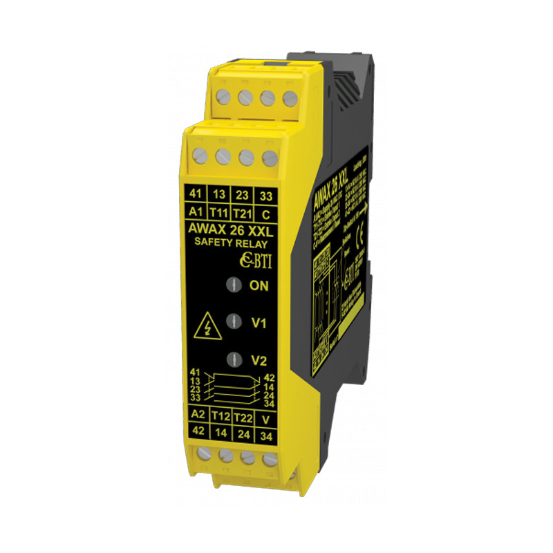 Releu de siguranță C5SX / 24V pentru perdea proaspătă Releu de siguranță C5SX / 24V pentru perdea proaspătă