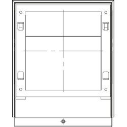 FFH 086 - Aptakams atsparus dangtelis - 08674.0-00 | DACPOL Lenkija