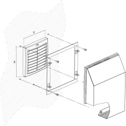 FFH 086 - Aptakams atsparus dangtelis - 08674.0-00 | DACPOL Lenkija