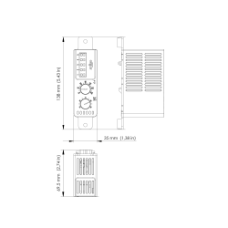 ETF 012 - Elektroninis Hygrotherm - 01260.0-00 | DACPOL Lenkija