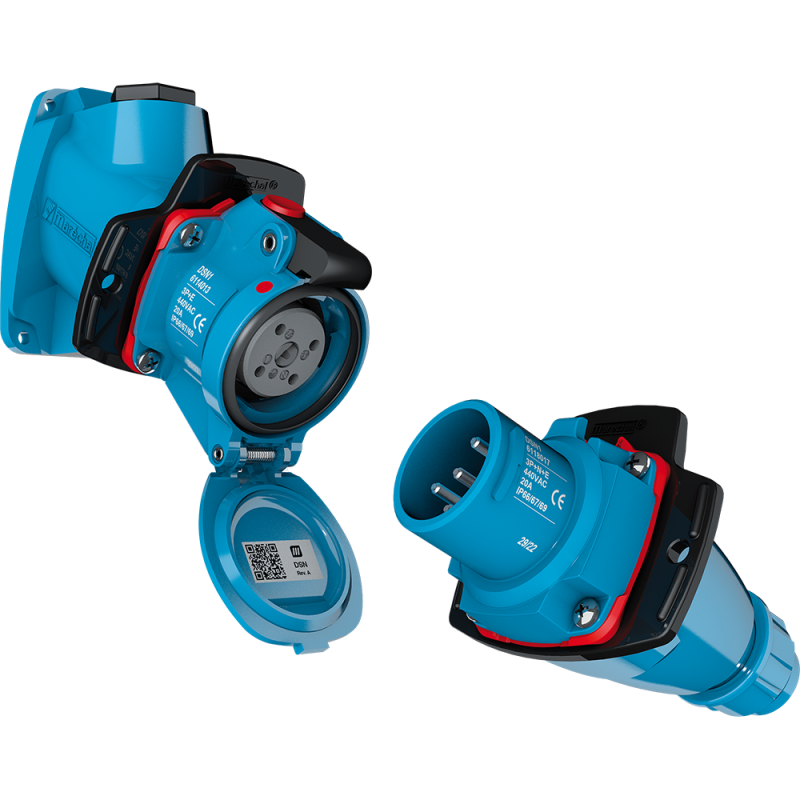 Конектор силнотоков - деконтактор 20A 500V MAR-DSN1 | DACPOL Полша