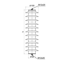 PSP 39/5kA - Surge arrester - 91014 | DACPOL Poland