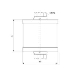 PSPI 1,6/10 - Surge arrester - 93003 | DACPOL Poland