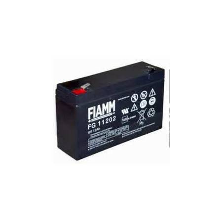 FG11201 Akumuliatorius 6V 12Ah faston 4,8mm