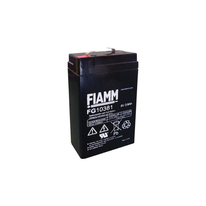Baterie FG10381 6V 3,8AH Baterie FG10381 6V 3,8AH