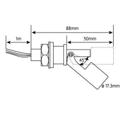 Sensor de nivel de serie 40 horizontal