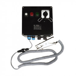 Ex grounding and grounding control device GGCD