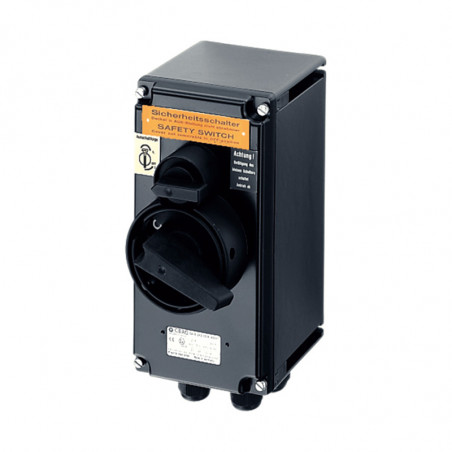 Explosion-proof safety switches for adjustable three-phase drives 20 A
