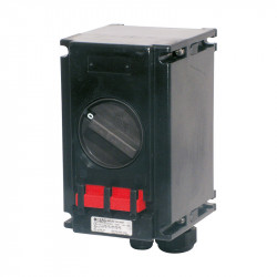 Main switch performed by explosion-proof 40 A