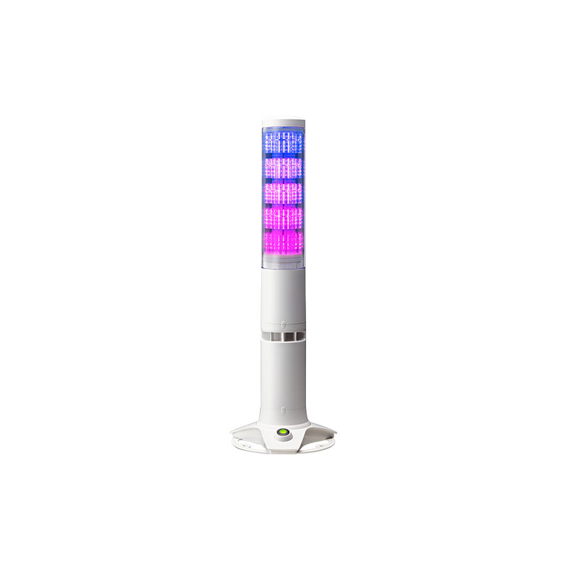 LA6-5DSNWB POE-LED signal tower with PoE base