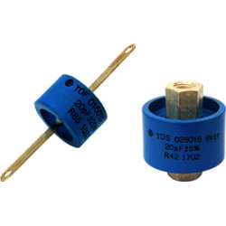 Ceramic power capacitors for high frequency systems