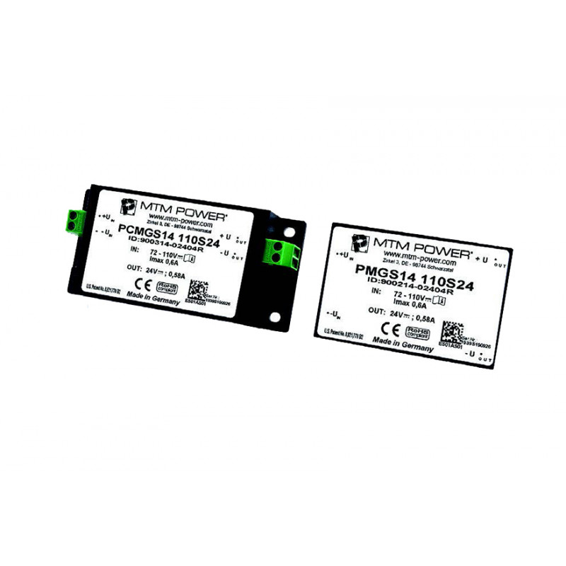DC/DC PMGS/PCMGS 14 W átalakító