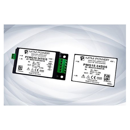 PCMG15 24D512 przetwornice DC/DC