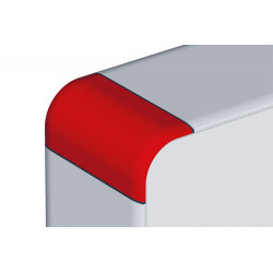 713.003.xxx Corner shields RAL 3020, ProfiPanel Control housing