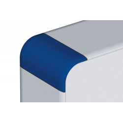 713.005.xxx Corner shields RAL 5017, ProfiPanel Control housing