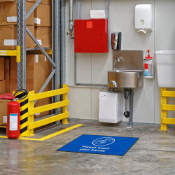 Tapis d'espace sécurisé