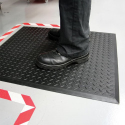 Mats para aplicaciones industriales de comfort-lok