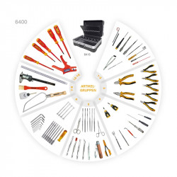 Tool suitcase for electronic engineers - "Technik"