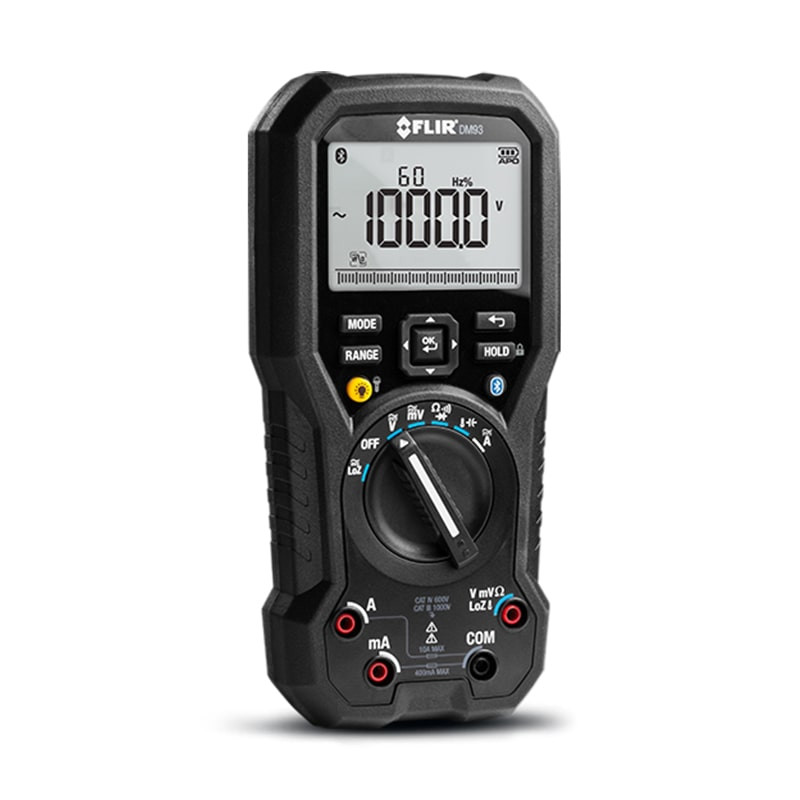 FLIR DM93 - ipari multiméter effektív értékek mérésére