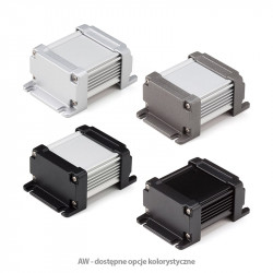 Heatsink aluminium profile enclosures with protection ip67