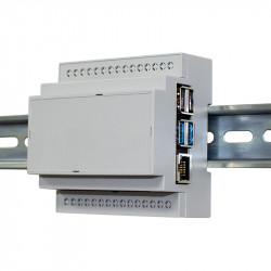 DIN rail housing for Raspberry PI B + P2 P3