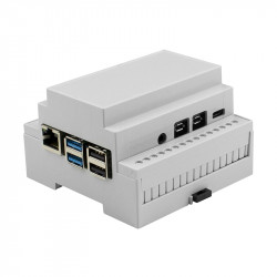 DIN rail housing for Raspberry PI B + P2 P3