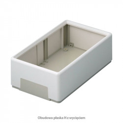 FLAT-PACK - plastic housing on a desk
