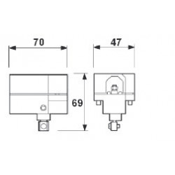 7646/00 Suport pentru radiatorul de tip X