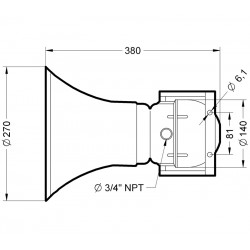ETH20MD240A Signaler de sunet ex ETH20MD240A Signaler de sunet ex