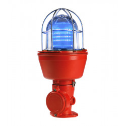 EX070FLRSBLU120240A ŚREDNIA LAMPA OSTRZEGAWCZA LED