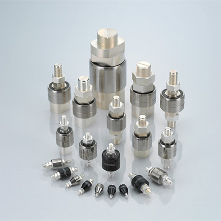 Electrical rotating joint filled with mercury