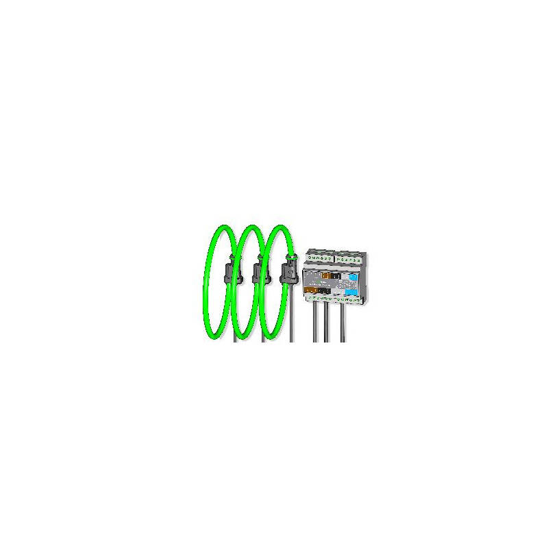 DRP 503/18 3-F AC PRO-FLEX Sonda de curent, DIN feroviar
