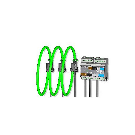 DRP 503/18 3-F AC PRO-FLEX current probe, DIN rail