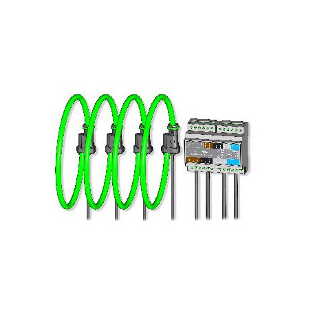 DRP 504/18 4-F AC PRO-FLEX current probe, DIN rail