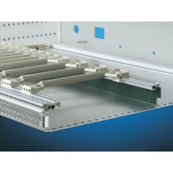 1U / 84HP légtér partíció panel