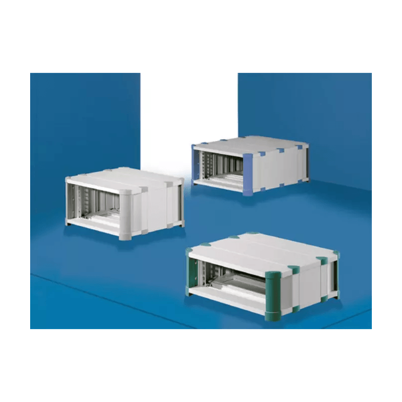 3750320 Heicase Bontvated 3U, 420 mm, RAL 5018 3750320 Heicase Bontvated 3U, 420 mm, RAL 5018