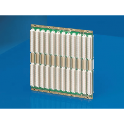 9912416 Backplane VME64X, 6U, 14 Slot, mit Stecker P0