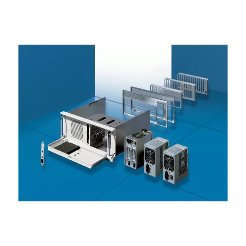 AT / ATX Vario Sistem de module Economy cu uși frontale, 4 u, staniu AT / ATX Vario Sistem de module Economy cu uși frontale, 4 u, staniu