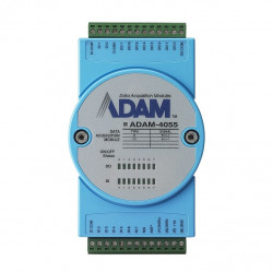 ADAM-4055, 16-CH. Aislado di / al módulo con LED y Modbus