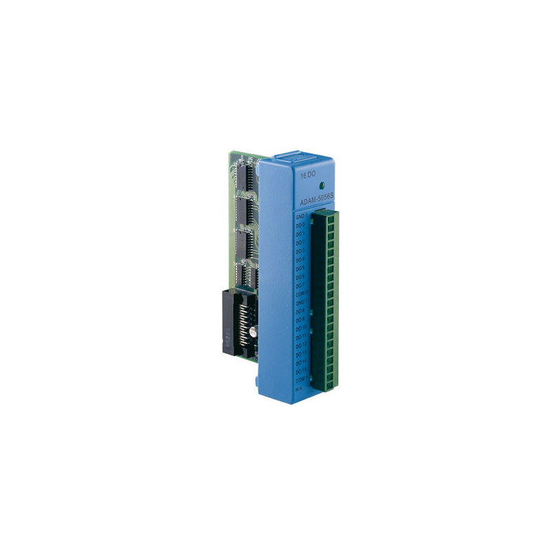 Adam-5056s, tipul de chiuvetă de 16 CH pe un modul de fundal alb W / LED
