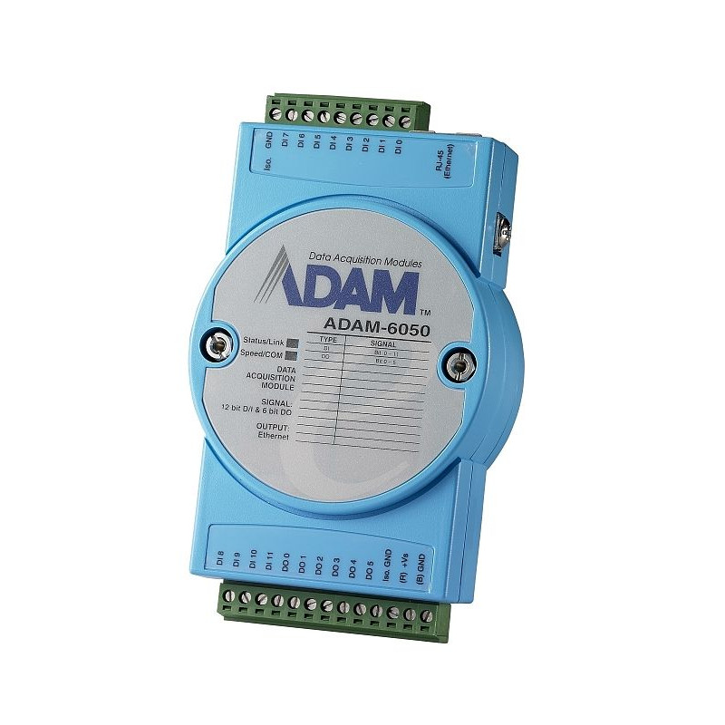 Adam-6050, Modul izolat cu 18 CH DI / O Adam-6050, Modul izolat cu 18 CH DI / O